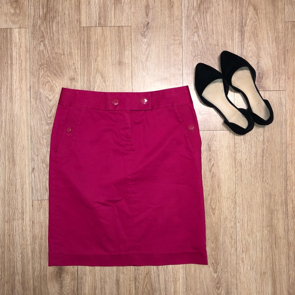Like New J Crew Pink Skirt Size 2